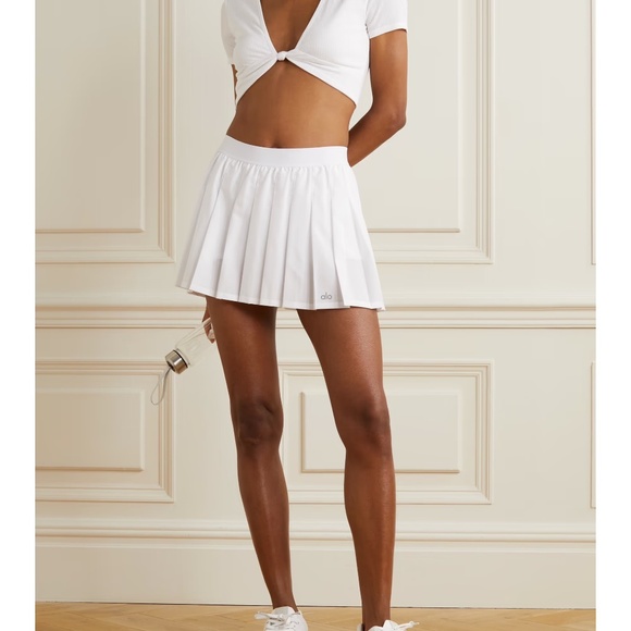 NWOT Alo Yoga Varsity Tennis Skirt Size XS - Picture 6 of 9